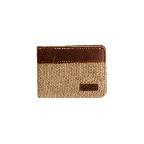 BILLETERA CANVAS - Beige