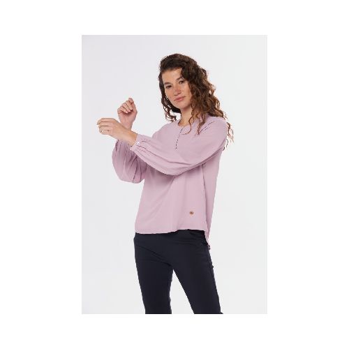 BLUSA MANGA LARGA - Rosa