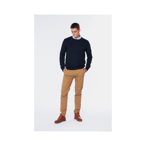 PANTALÓN SPANDEX SLIM FIT - Camel