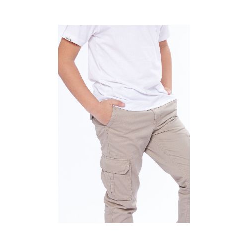 PANTALÓN CARGO - Khaki