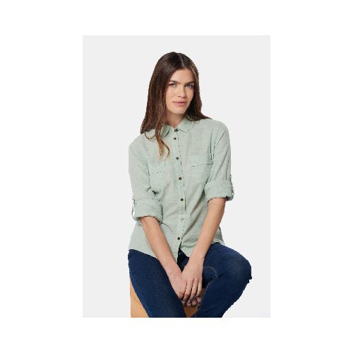 CAMISA DE LINO - Verde