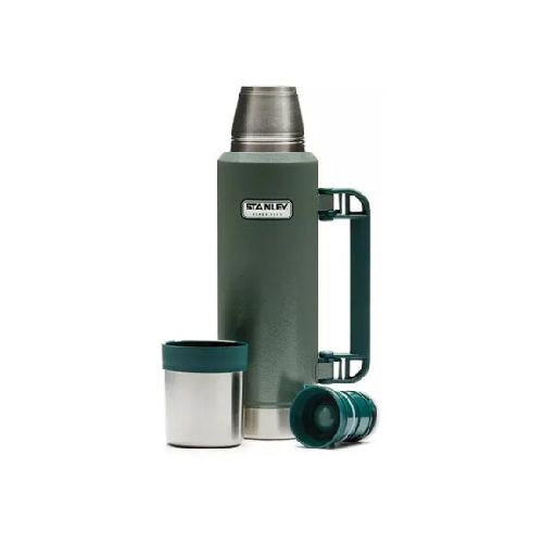 TERMO ACERO INOXIDABLE CON TAPON CEBADOR 1.4L VERDE STANLEY ++