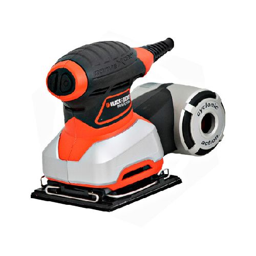 LIJADORA ORBITAL PALMA 1/4 HOJA 200W PROF QS1000 BLACK & DECKER ++