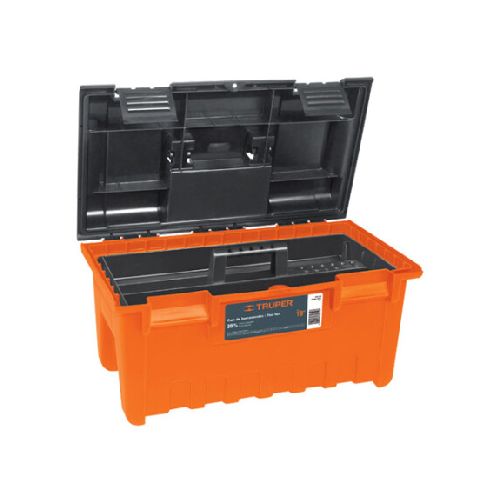 CAJA HERRAMIENTAS (48X27X25) POLIPROPILENO NARANJA TRUPER CHA-19N