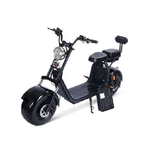 MOTO ELECTRICA 1500W DELUXE 12AH GO-GREEN ++