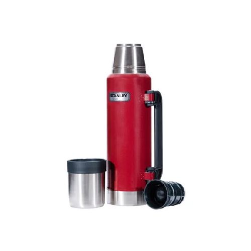 TERMO ACERO INOXIDABLE CON TAPON CEBADOR 1.4L BORDO STANLEY ++