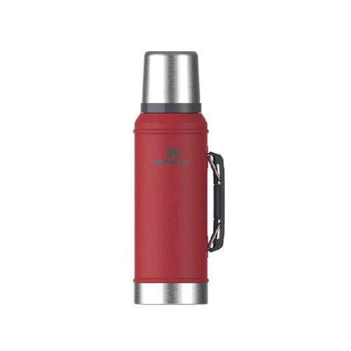 TERMO CON TAPON CEBADOR 940ML ROJO STANLEY ++