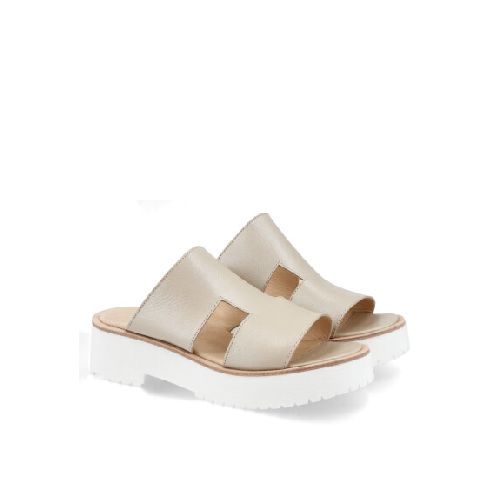 SANDALIAS VENET - CUERO MELLI - BEIGE