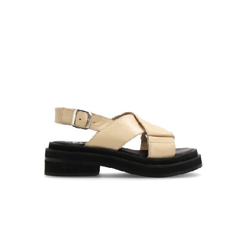 SANDALIAS VENET - CUERO VINHAS - BEIGE