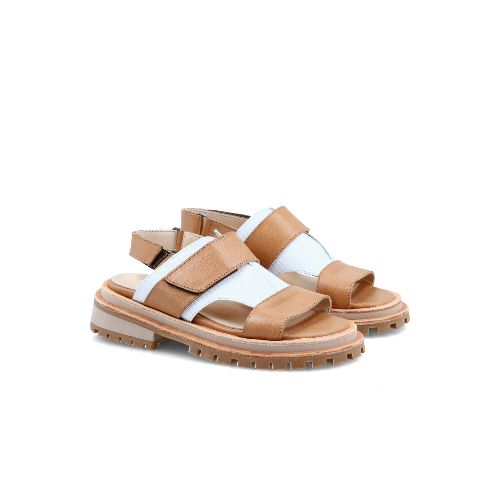 SANDALIAS VENET - CUERO CALISTA - BLANCO