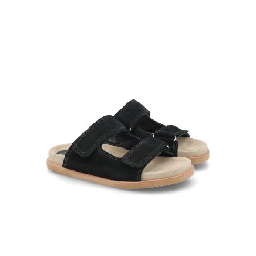 SANDALIAS VENET - CUERO GIANELLA - NEGRO