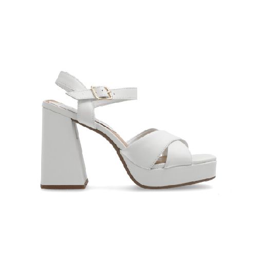 SANDALIAS VENET - CUERO DARIAS - BLANCO