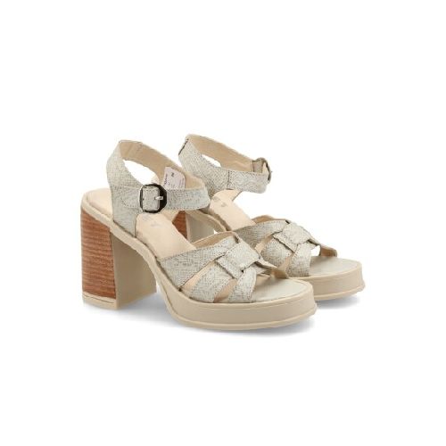 SANDALIAS VENET - CUERO BENT - BEIGE