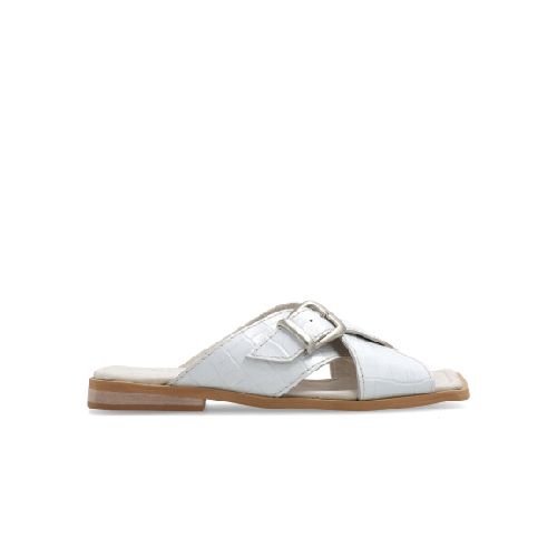 SANDALIAS CUERO ZARINA - BLANCO