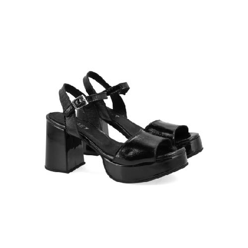 SANDALIAS VENET - CUERO JACQUES - NEGRO