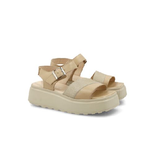 SANDALIAS VENET - CUERO NORAH - BEIGE