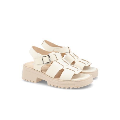 SANDALIAS VENET - CUERO LUCCE - BEIGE