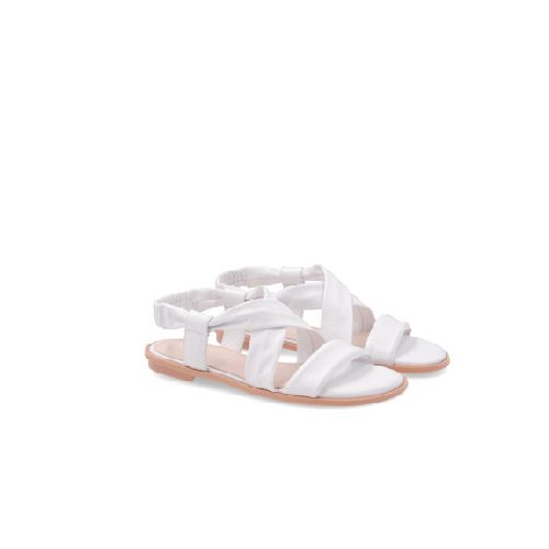 SANDALIAS VENET - CUERO BOLOGNA - BLANCO