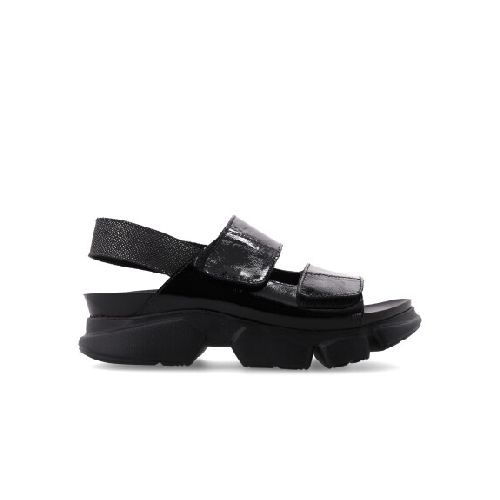 SANDALIAS VENET - CUERO IMPI - NEGRO