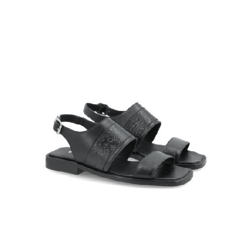 SANDALIAS VENET - CUERO DALILA - NEGRO