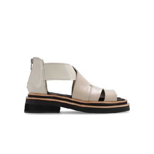 SANDALIAS VENET CUERO - AGRIN - BEIGE