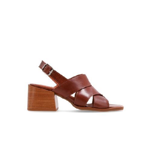 SANDALIAS CUERO VENET - PADRIO - MARRON