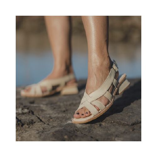 SANDALIAS VENET - CUERO ZARA - BEIGE