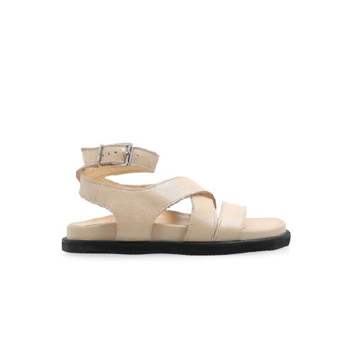 SANDALIAS VENET - CUERO BENVENUTA - BLANCO