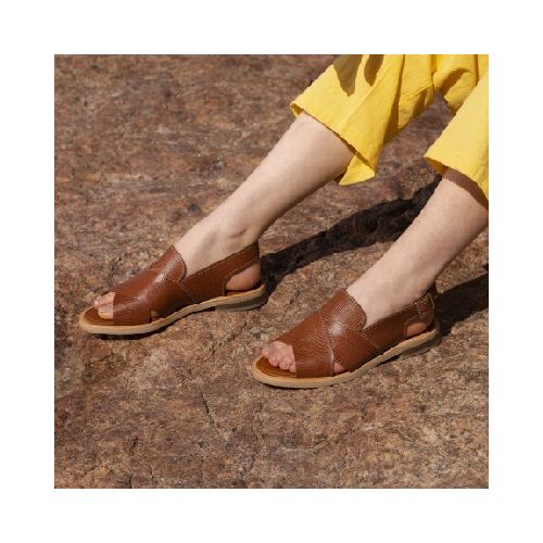 SANDALIAS VENET - CUERO CALLISTA - MARRON