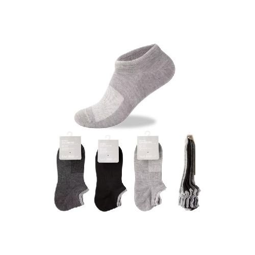 Soquete sport 3pcs - gris