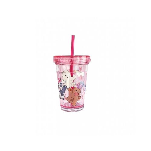 Vaso Escandalositos 320ml - Panda