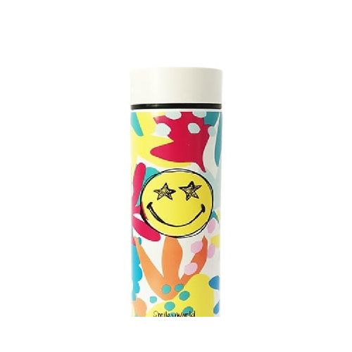 Botella tipo termo Smiley 450ml - amarillo