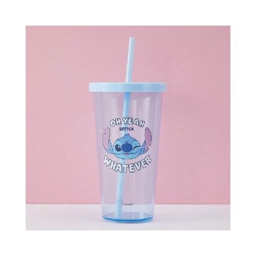 Vaso Stitch con sorbito 600ml