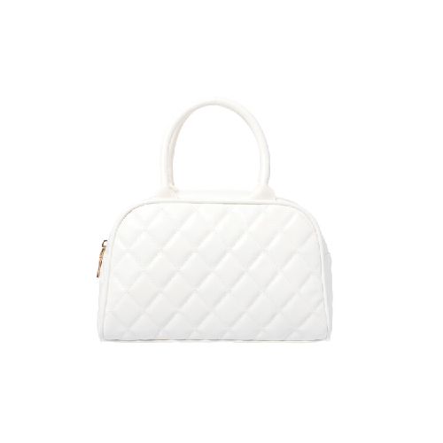 Cartera de mano puffy - blanco