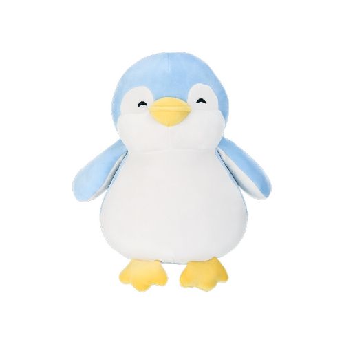 Peluche Pingüino mediano - celeste