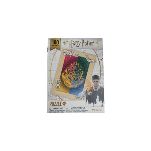 Puzzle escudos Hogwarts 100pcs