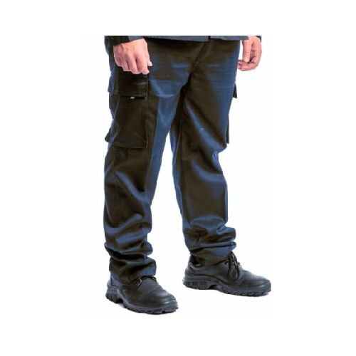 Pantalón Cargo Industrial Talle Especial - Negro