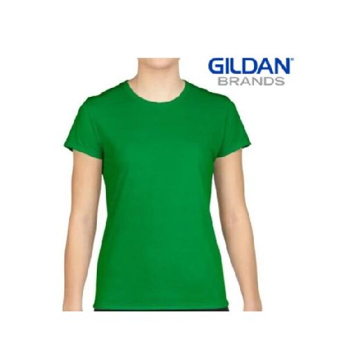 Camiseta Gildan Deportiva Femenino - Verde