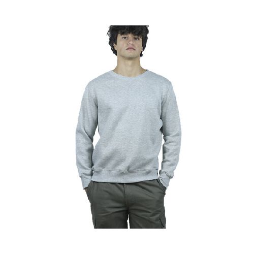 Buzo Felpa Unisex - Gris melange