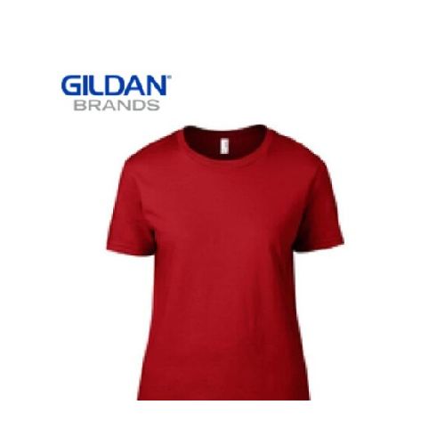 Camiseta Gildan Básica - Rojo