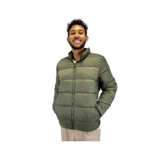 Campera inflada stretch - Verde