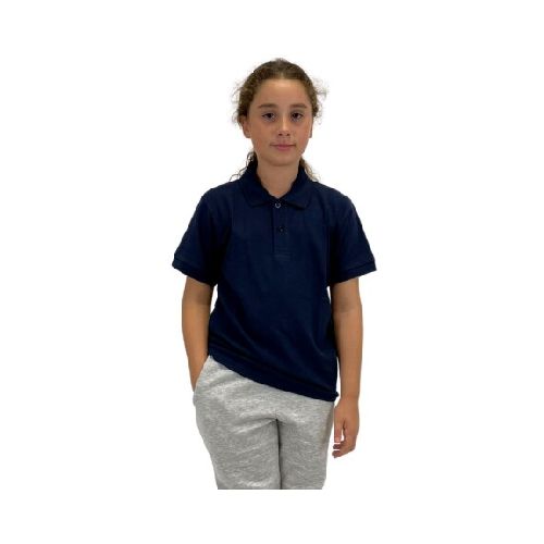 Remera Polo Niño - Azul marino