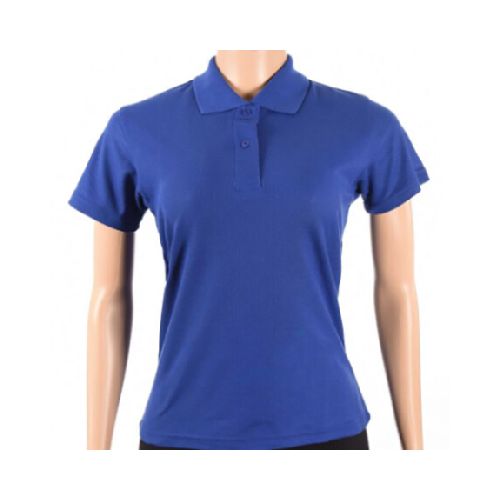 Remera Polo Lady - Azul francia