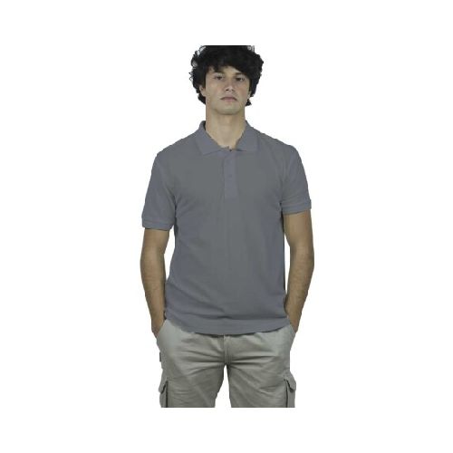 Remera Polo Premium - Gris