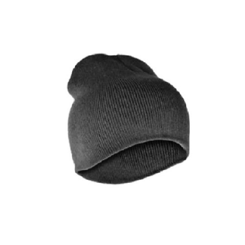 Gorro de lana casquito - Negro