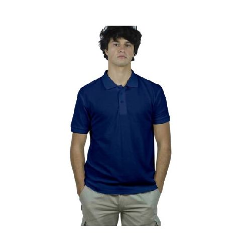 Remera Polo Premium - Azul marino