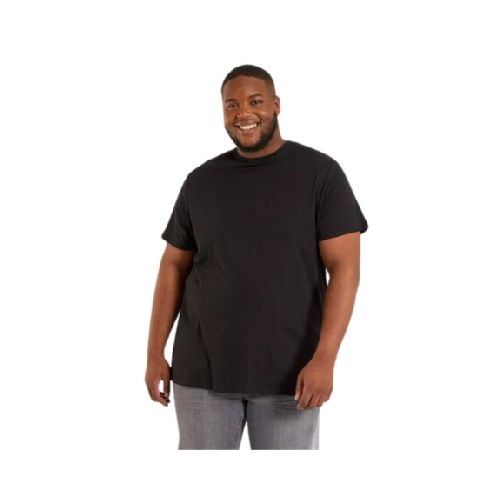 Camiseta Básica Plus Talles Especiales - Negro