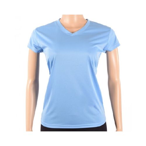 Remera Dry Fit Dama - celeste