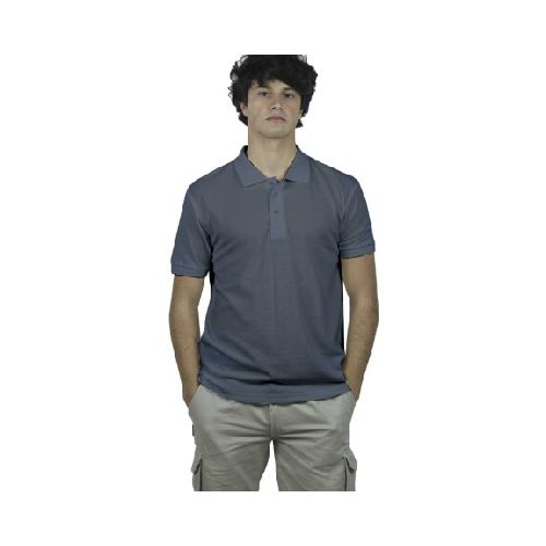 Remera Polo Premium - Gris oscuro