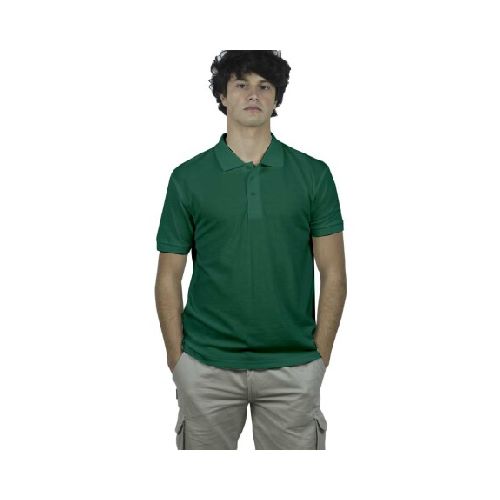 Remera Polo Premium - Verde inglés